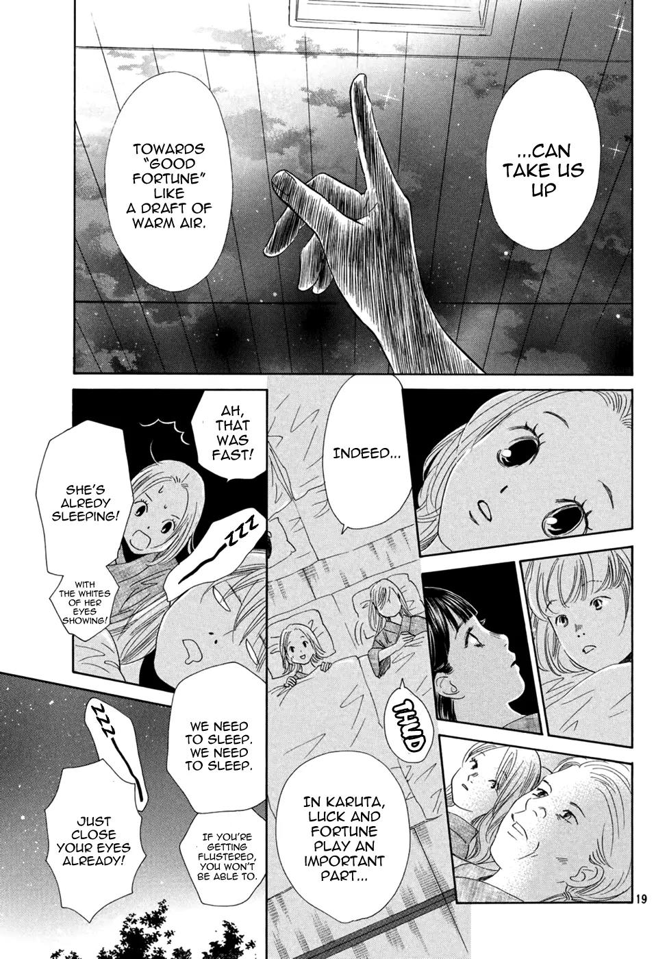 Chihayafuru Chapter 154 page 20 - Chapter 154