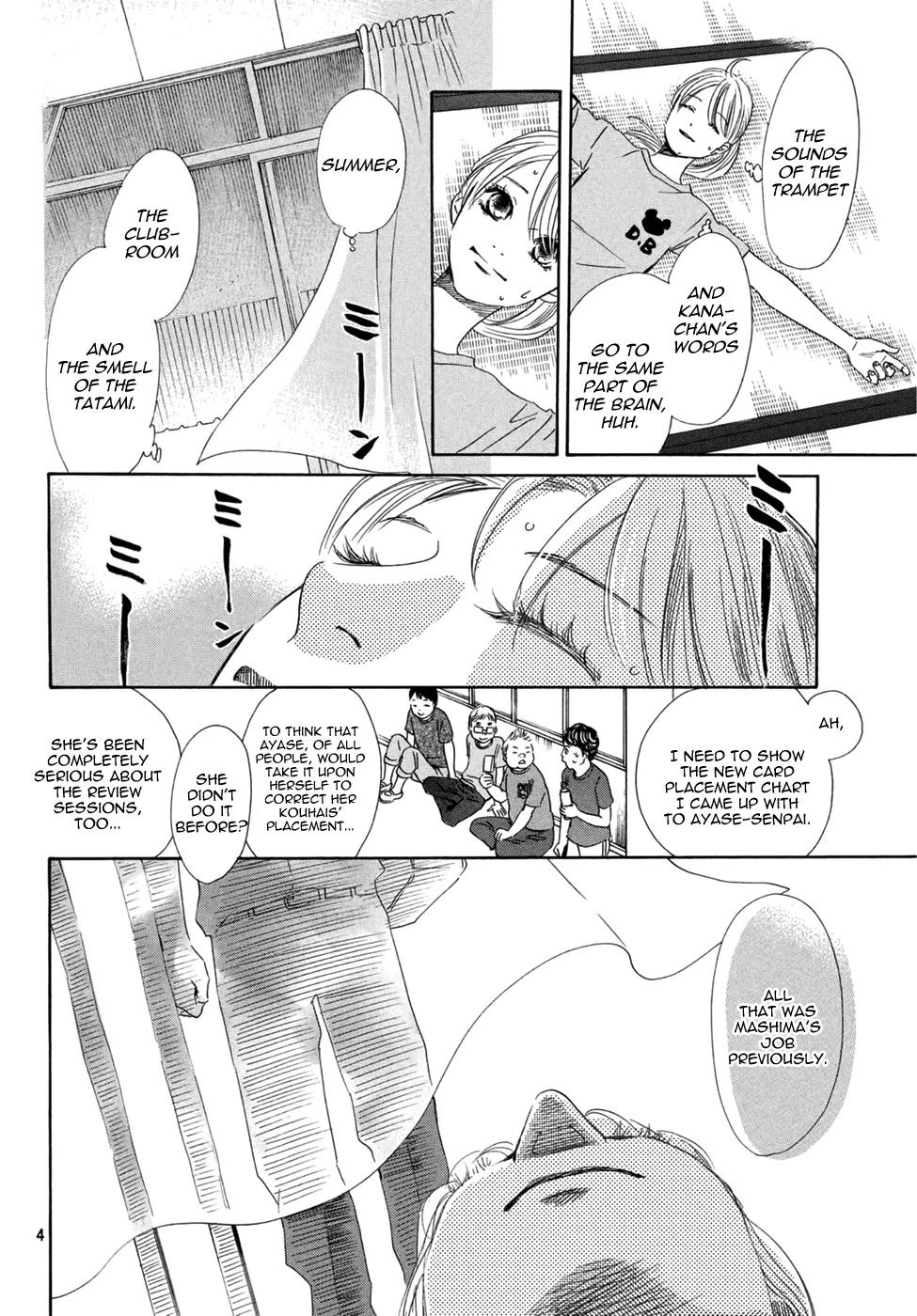 Chihayafuru Chapter 154 page 5 - Chapter 154
