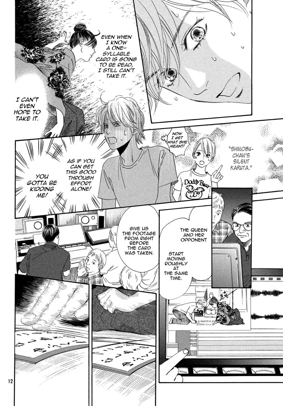 Chihayafuru Chapter 155 page 12 - Chapter 155