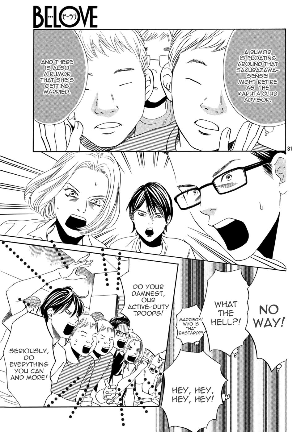 Chihayafuru Chapter 155 page 31 - Chapter 155