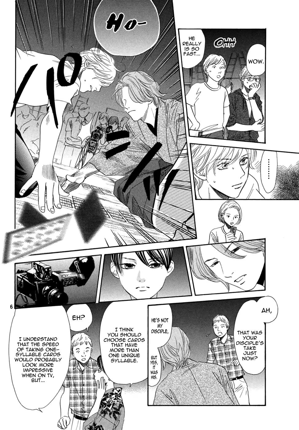 Chihayafuru Chapter 155 page 6 - Chapter 155