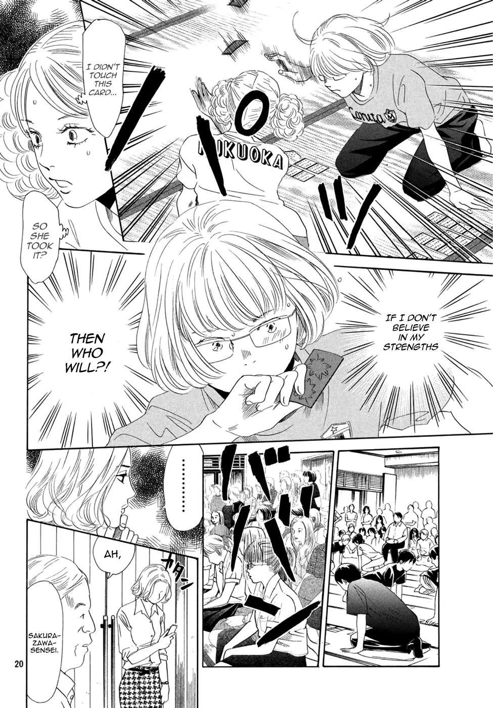 Chihayafuru Chapter 156 page 19 - Chapter 156