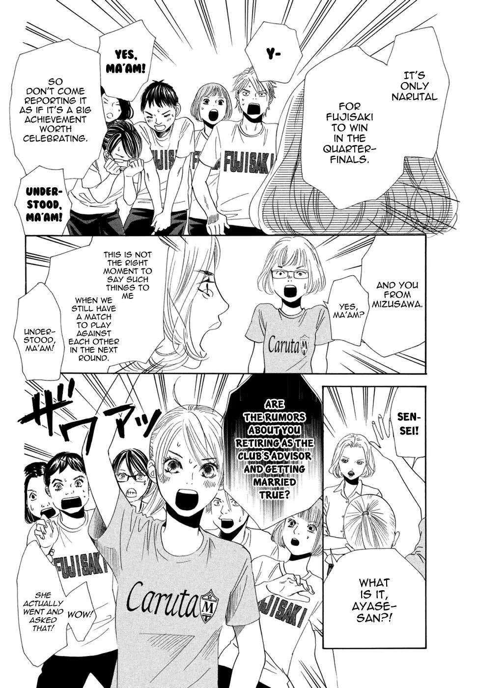 Chihayafuru Chapter 156 page 29 - Chapter 156