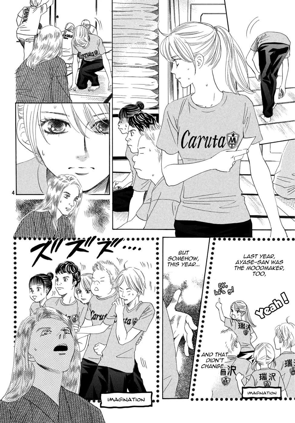 Chihayafuru Chapter 156 page 4 - Chapter 156