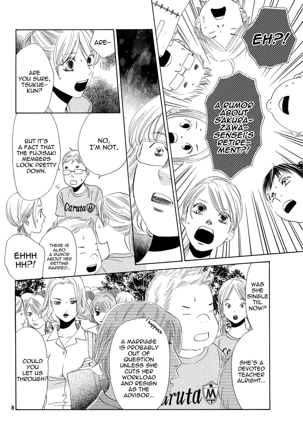 Chihayafuru Chapter 156 page 8 - Chapter 156