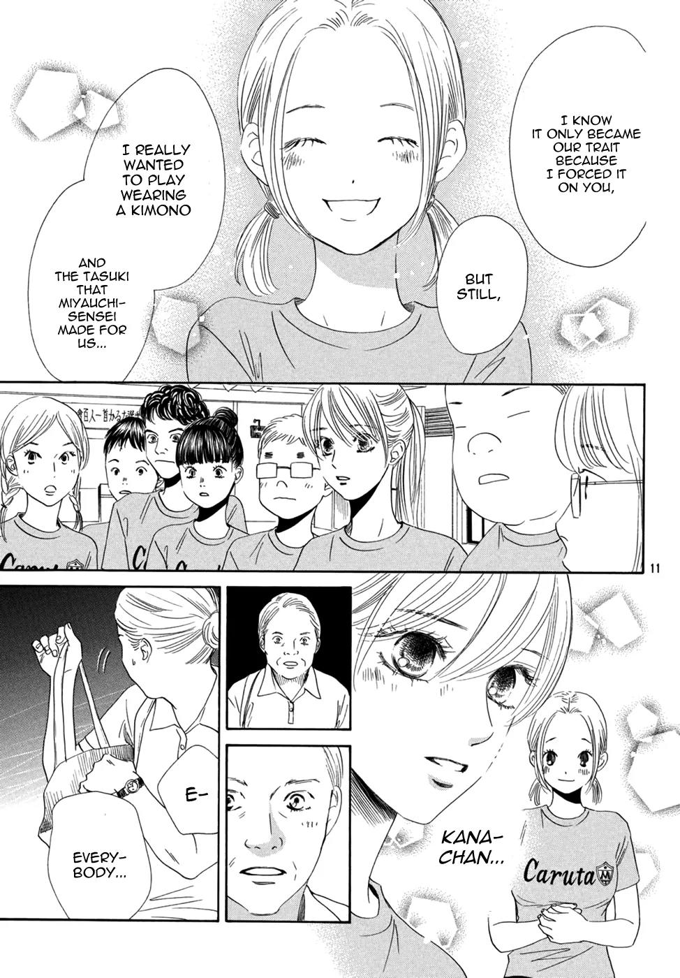 Chihayafuru Chapter 157 page 11 - Chapter 157