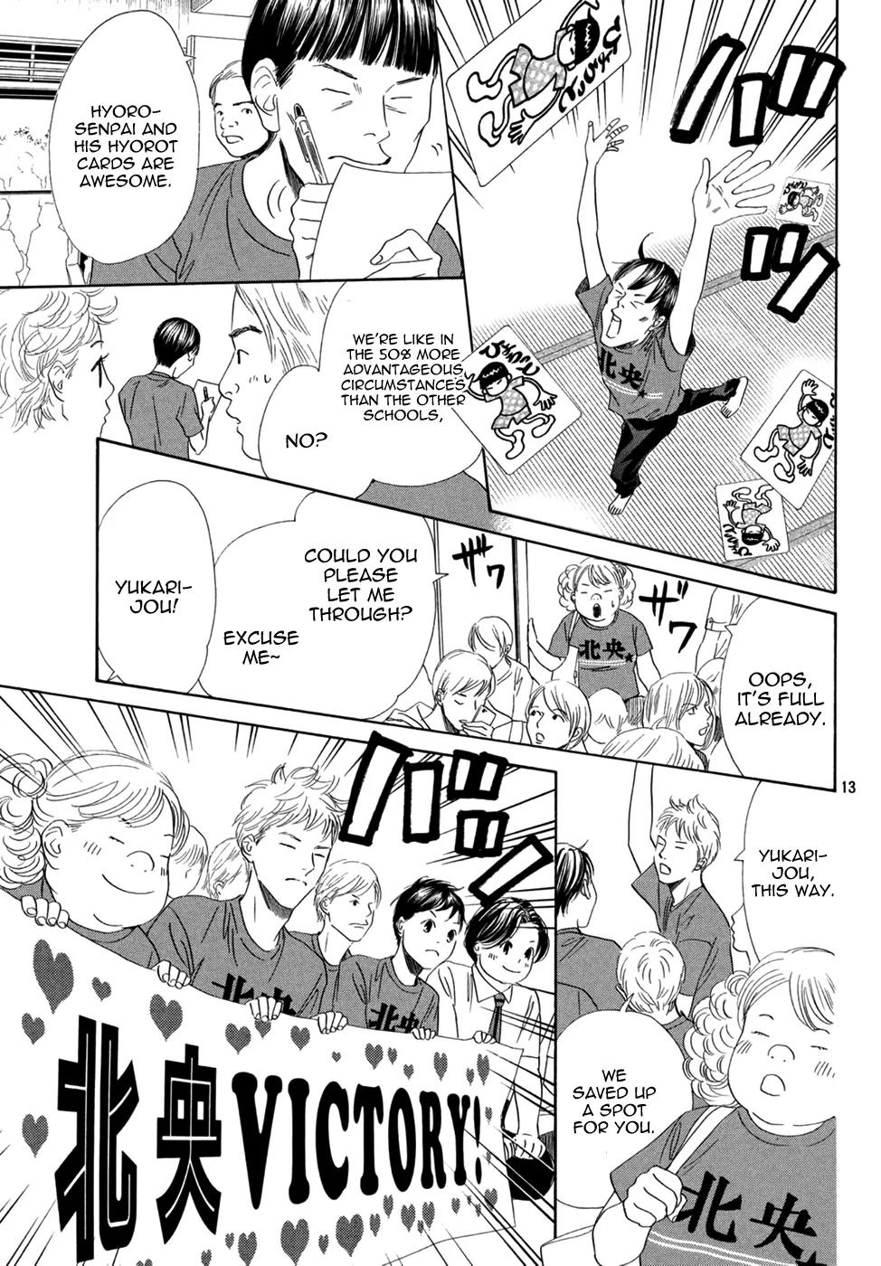 Chihayafuru Chapter 157 page 13 - Chapter 157