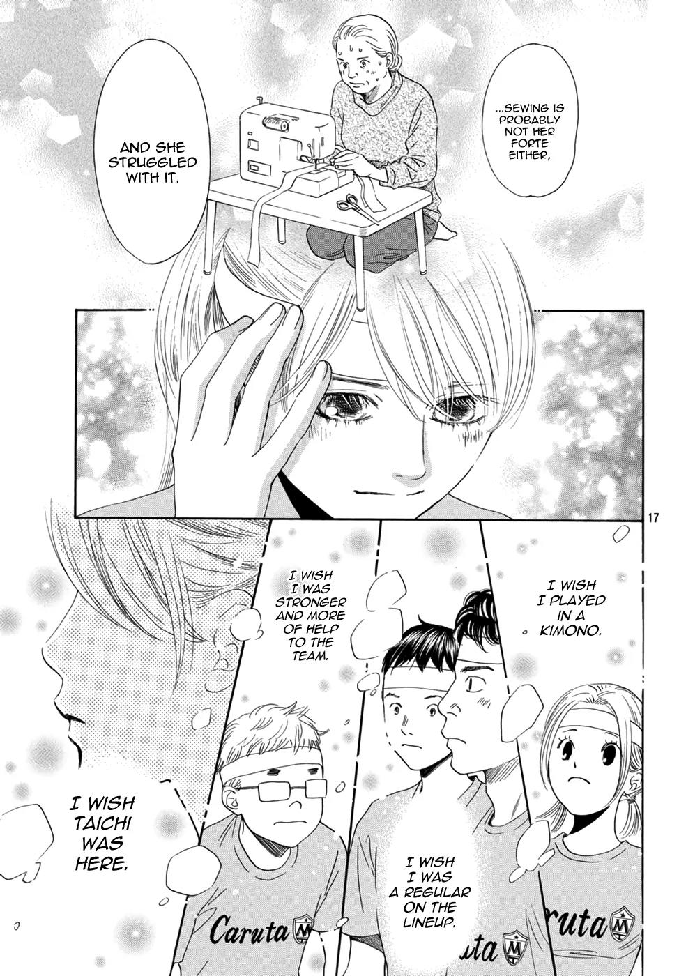 Chihayafuru Chapter 157 page 17 - Chapter 157