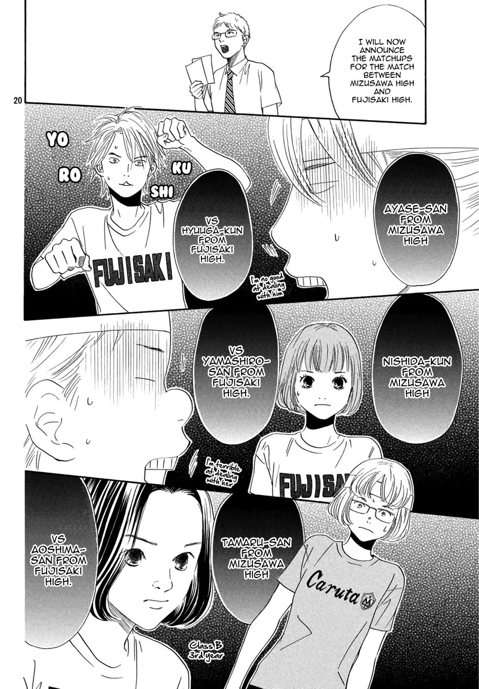 Chihayafuru Chapter 157 page 19 - Chapter 157