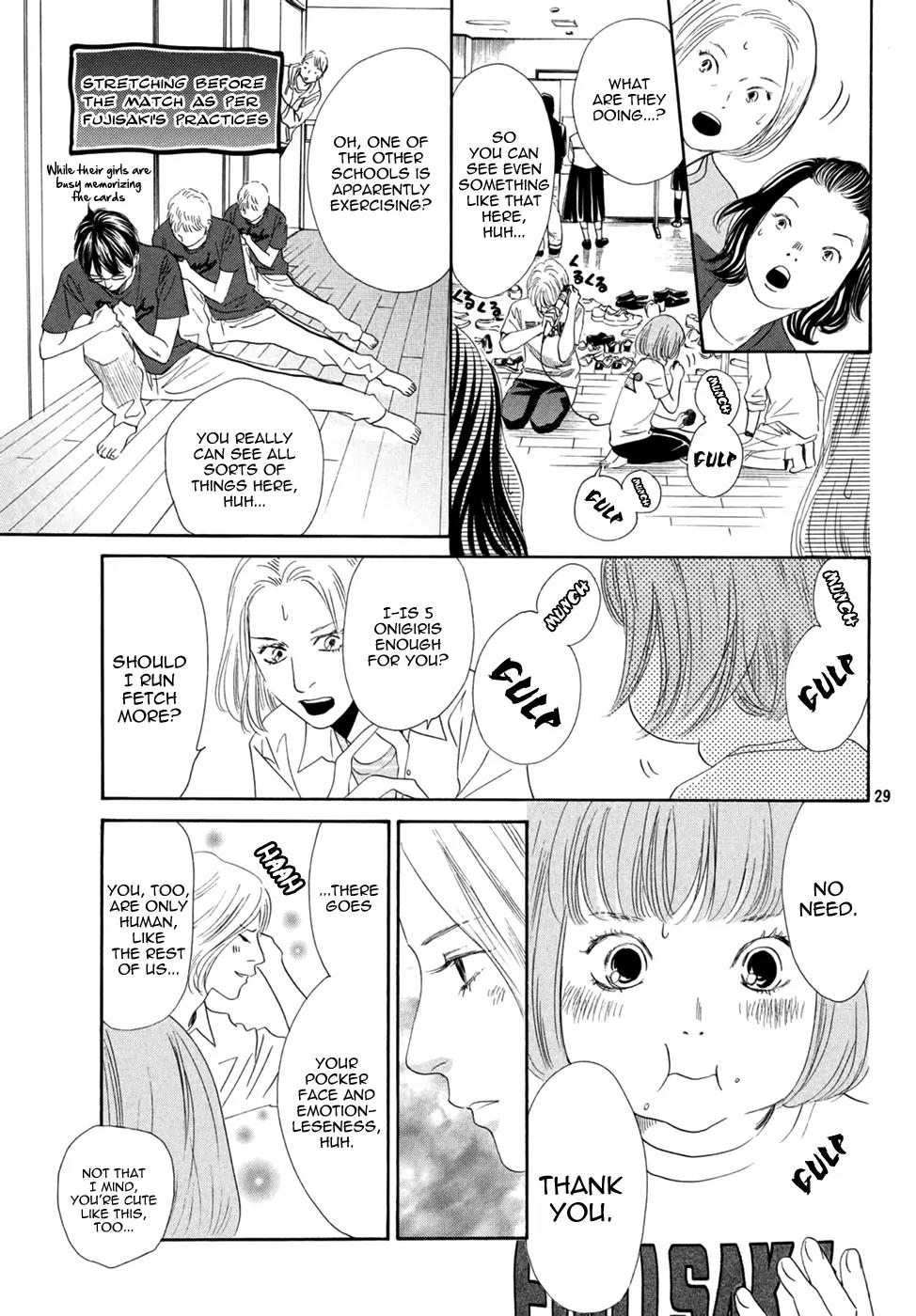 Chihayafuru Chapter 157 page 28 - Chapter 157