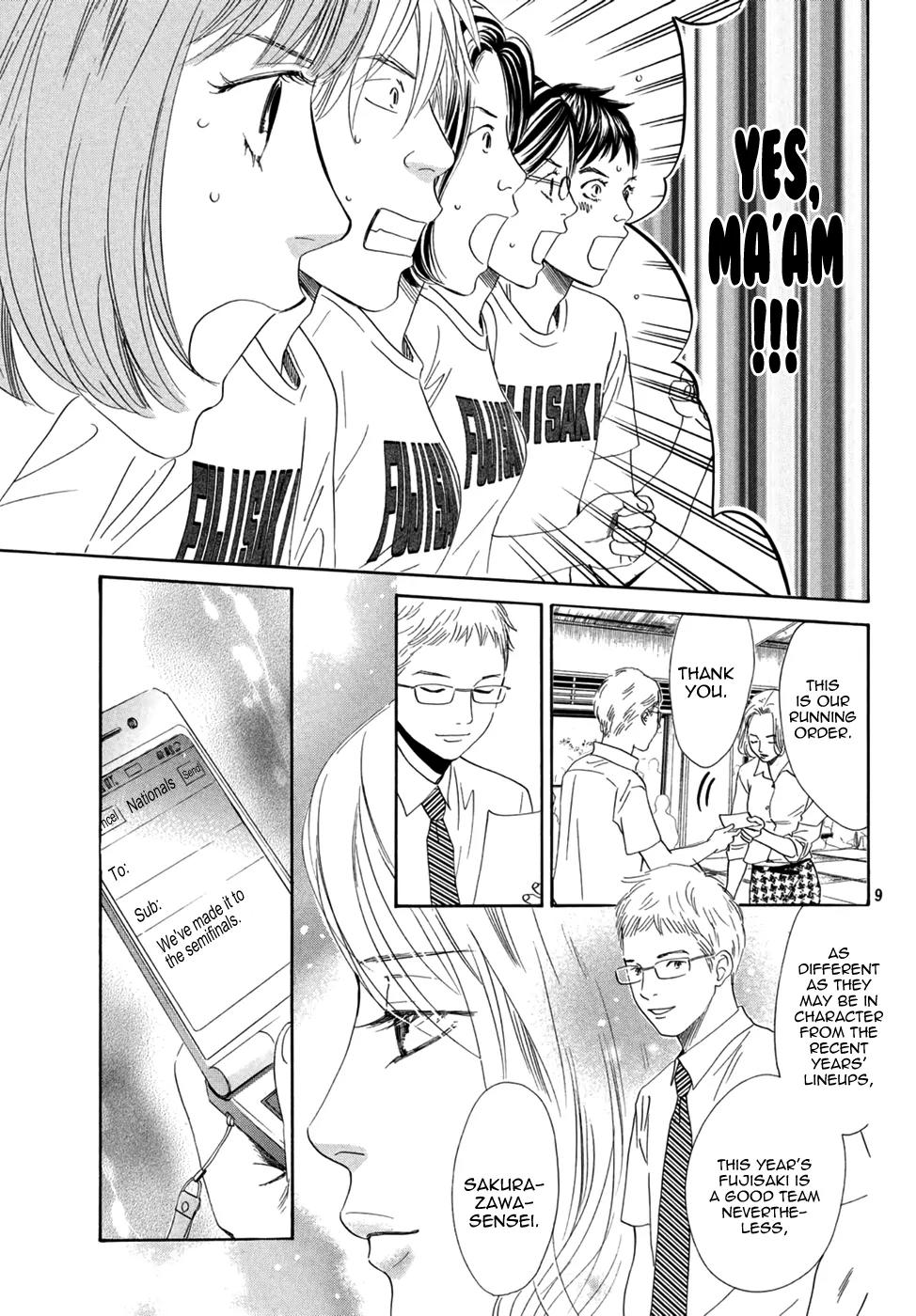 Chihayafuru Chapter 157 page 9 - Chapter 157
