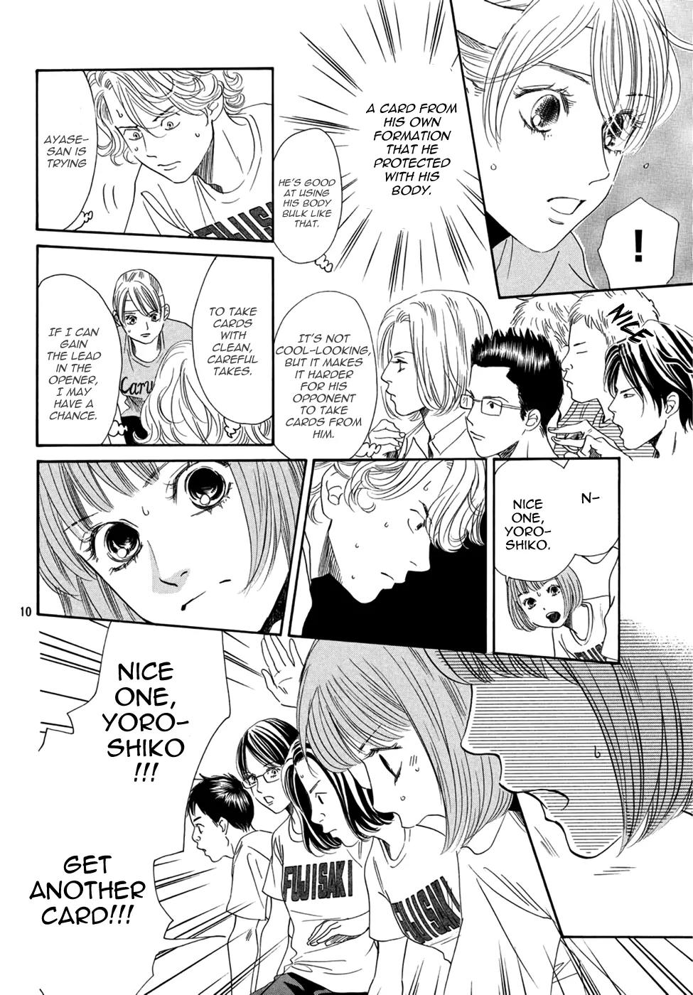 Chihayafuru Chapter 158 page 10 - Chapter 158