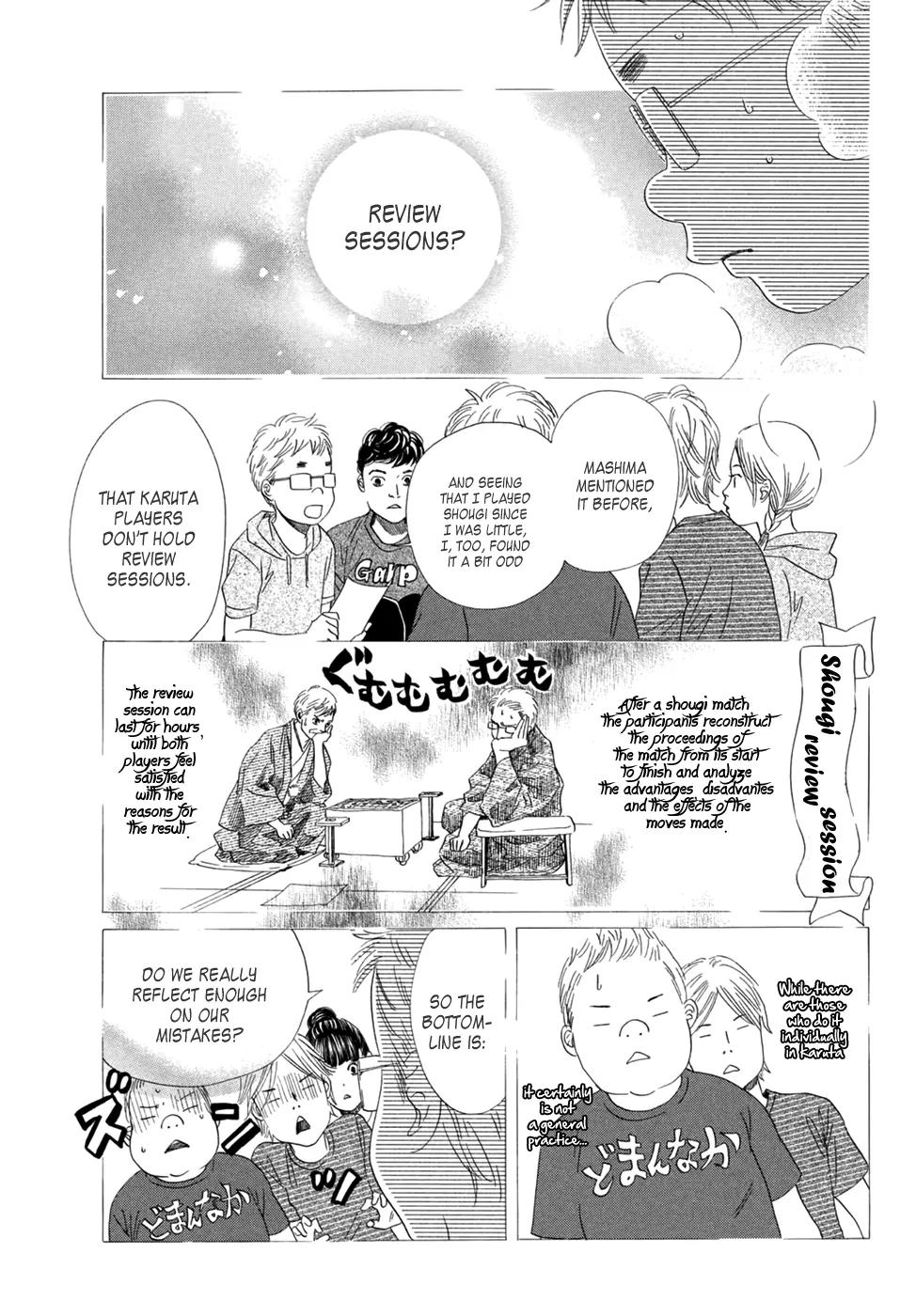 Chihayafuru Chapter 158 page 21 - Chapter 158