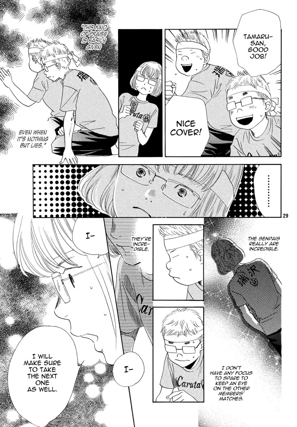Chihayafuru Chapter 158 page 29 - Chapter 158