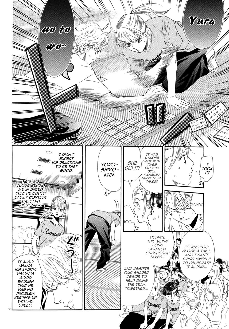 Chihayafuru Chapter 158 page 6 - Chapter 158