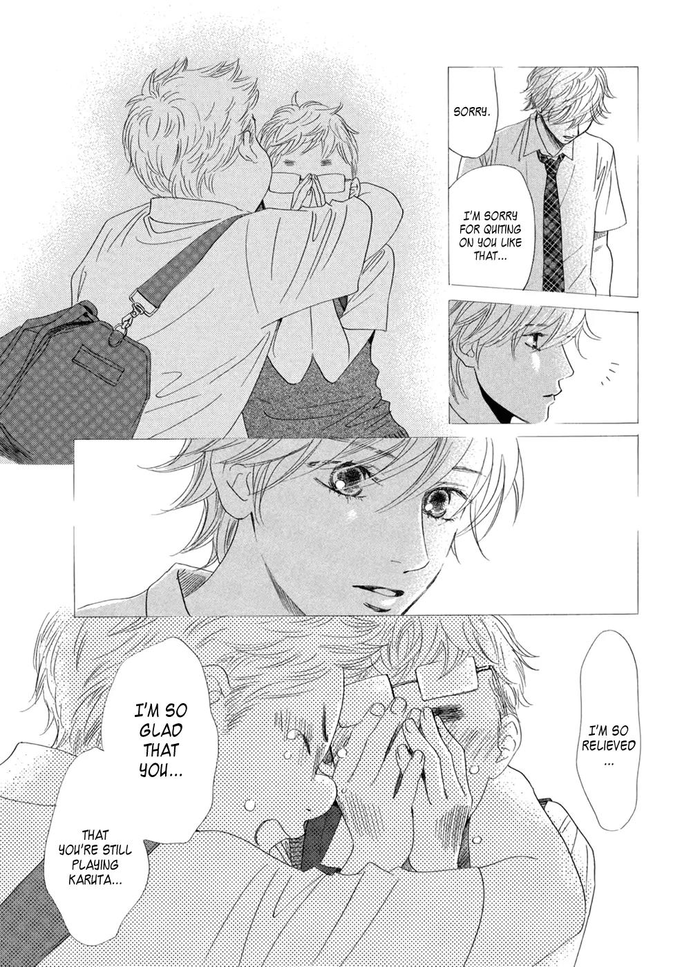 Chihayafuru Chapter 159 page 14 - Chapter 159