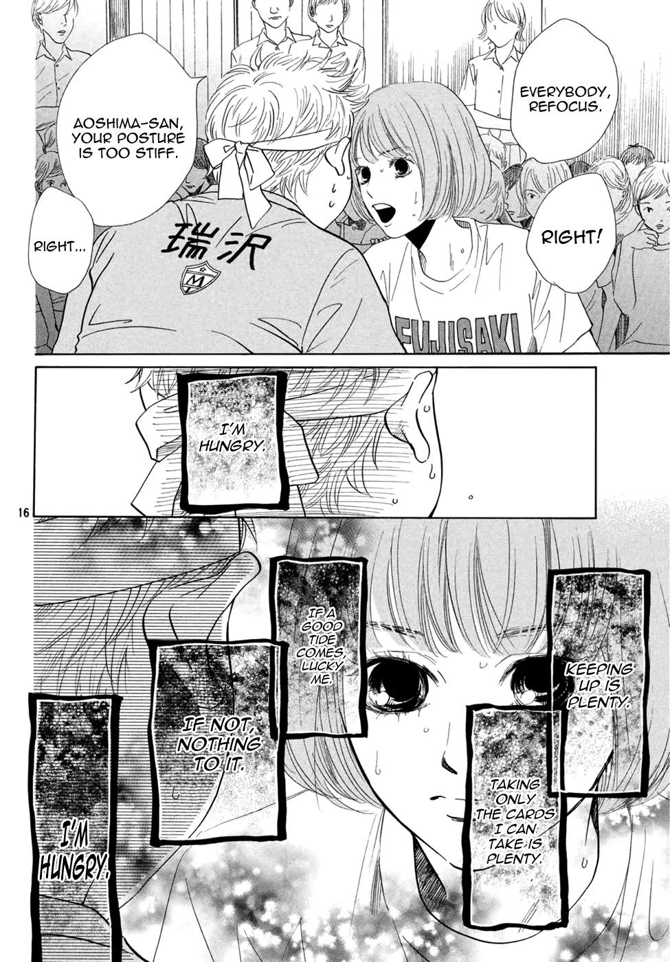 Chihayafuru Chapter 159 page 17 - Chapter 159
