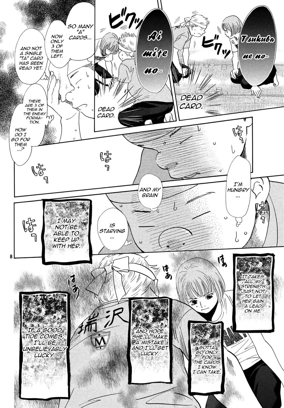 Chihayafuru Chapter 159 page 9 - Chapter 159