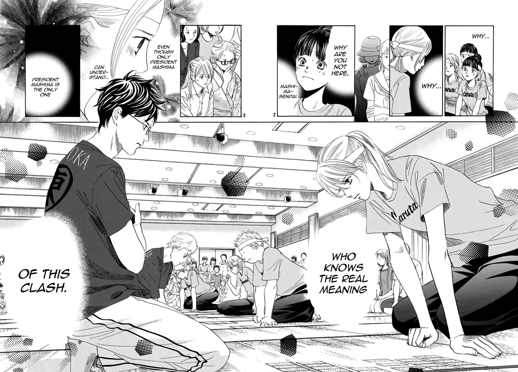 Chihayafuru Chapter 161 page 2 - Chapter 161
