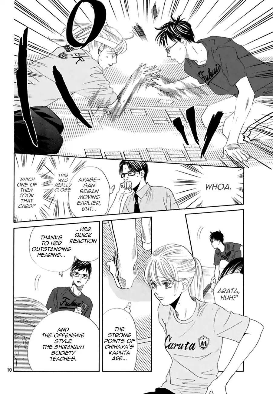 Chihayafuru Chapter 162 page 10 - Chapter 162