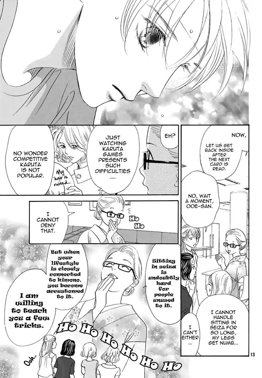 Chihayafuru Chapter 162 page 13 - Chapter 162