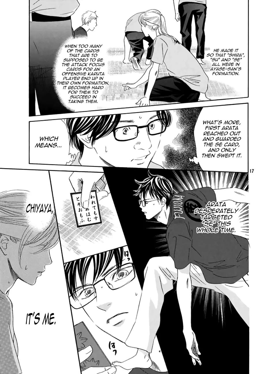 Chihayafuru Chapter 163 page 16 - Chapter 163