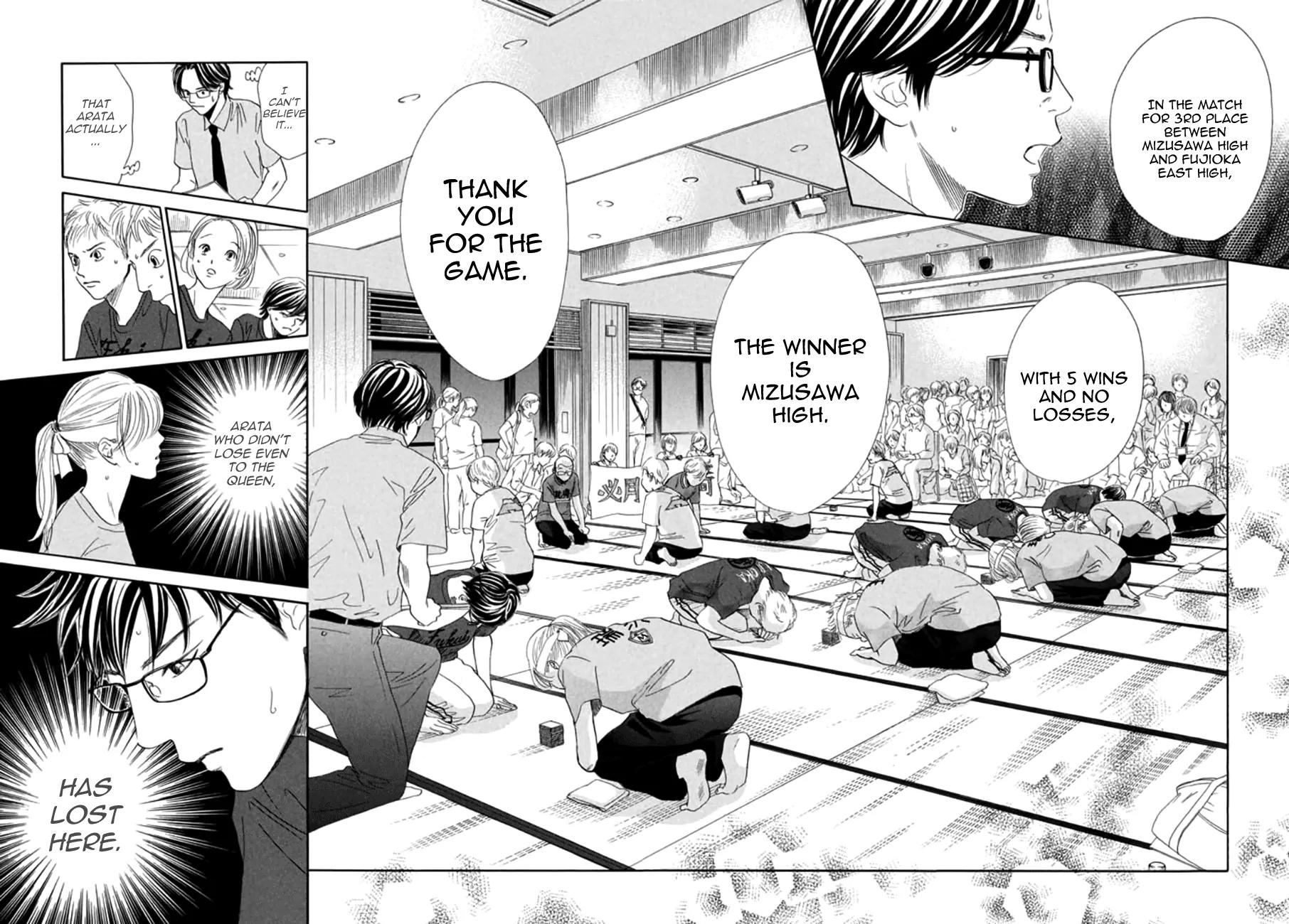 Chihayafuru Chapter 164 page 2 - Chapter 164