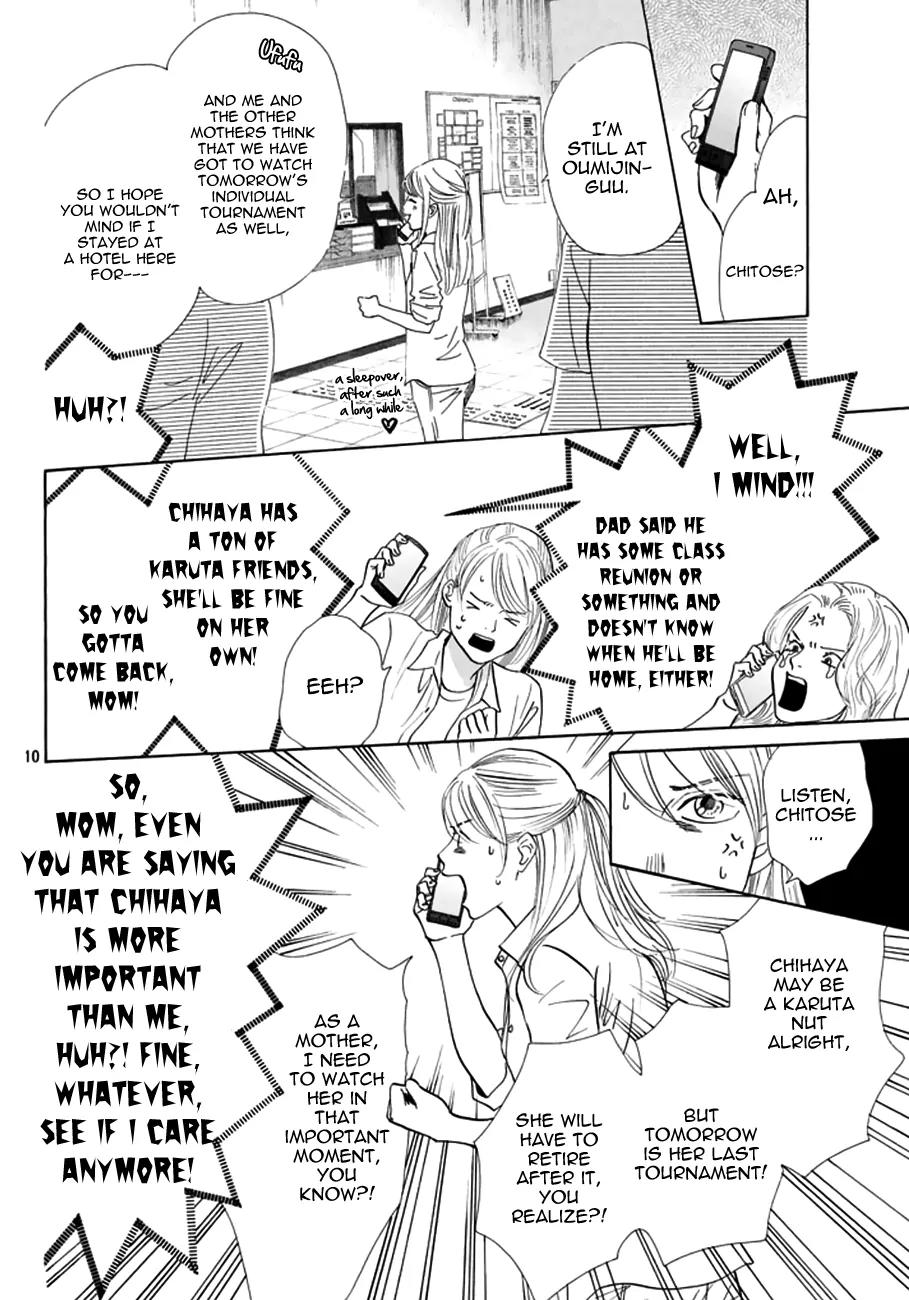 Chihayafuru Chapter 165 page 10 - Chapter 165
