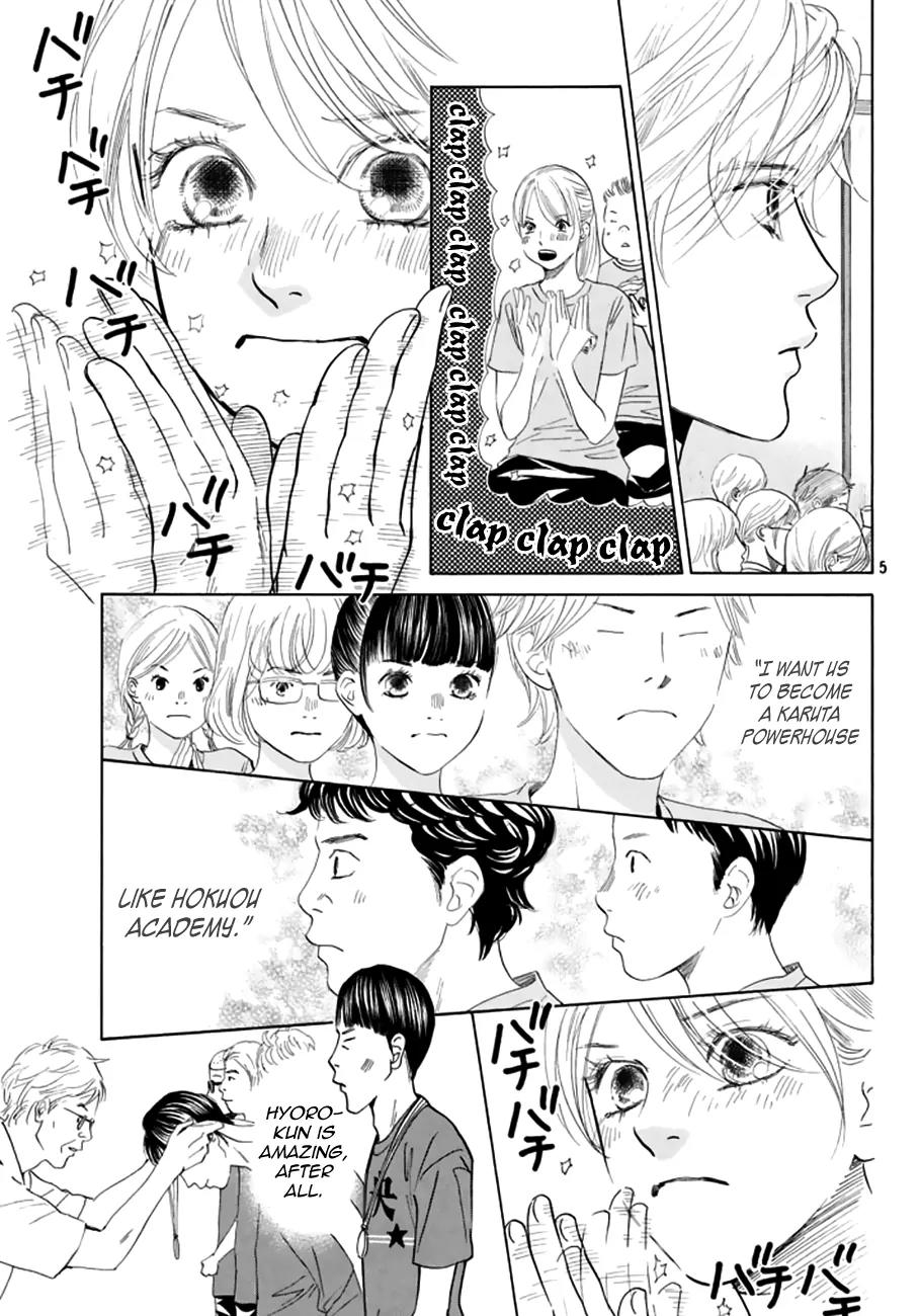 Chihayafuru Chapter 165 page 5 - Chapter 165