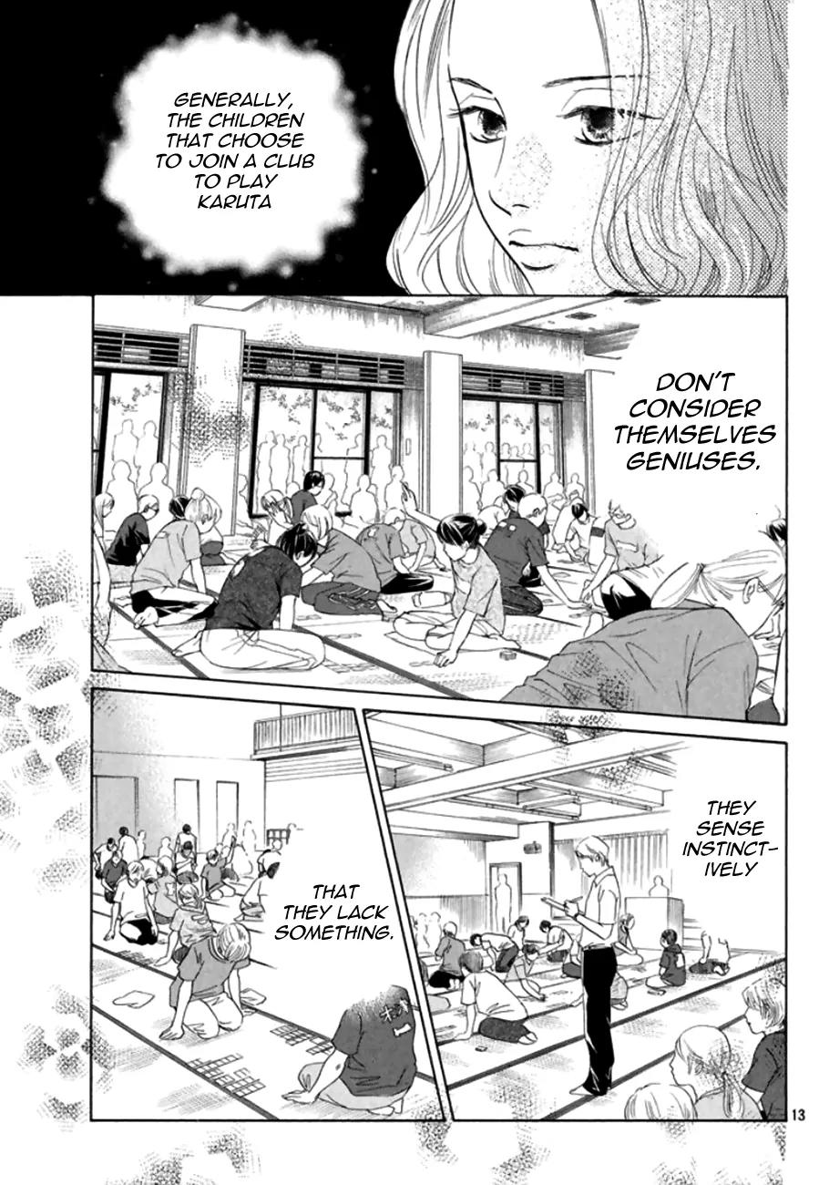 Chihayafuru Chapter 168 page 13 - Chapter 168