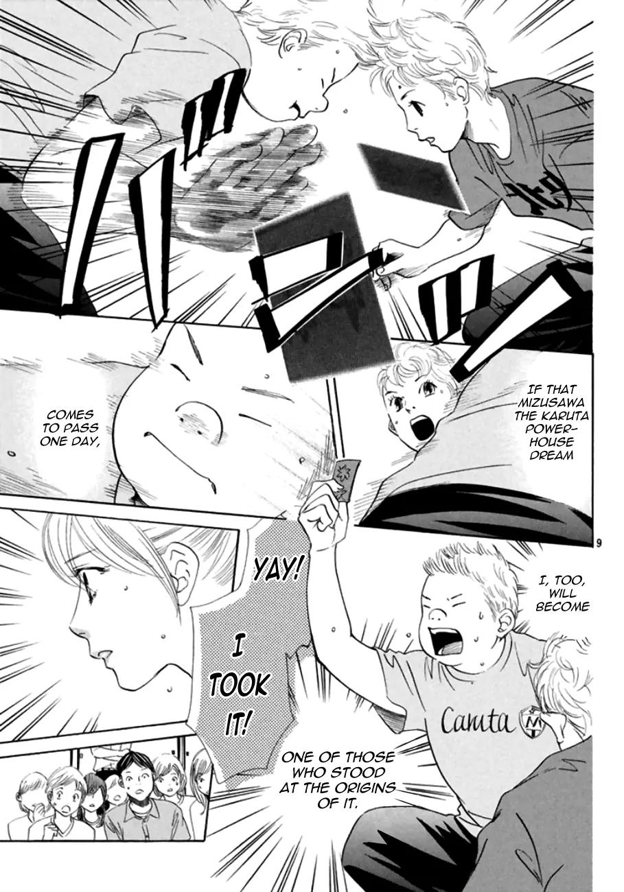 Chihayafuru Chapter 168 page 9 - Chapter 168