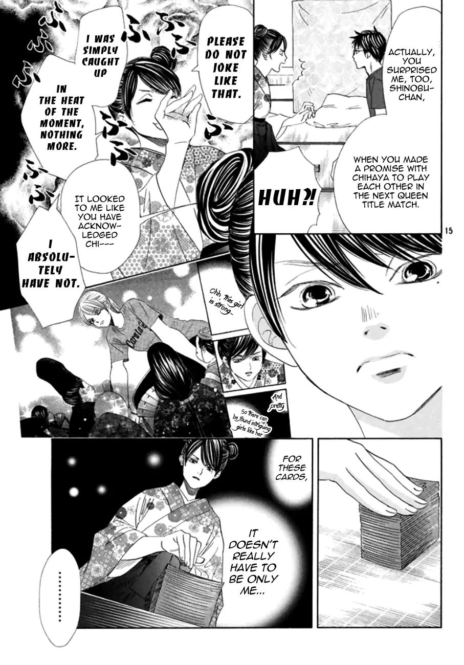 Chihayafuru Chapter 170 page 14 - Chapter 170
