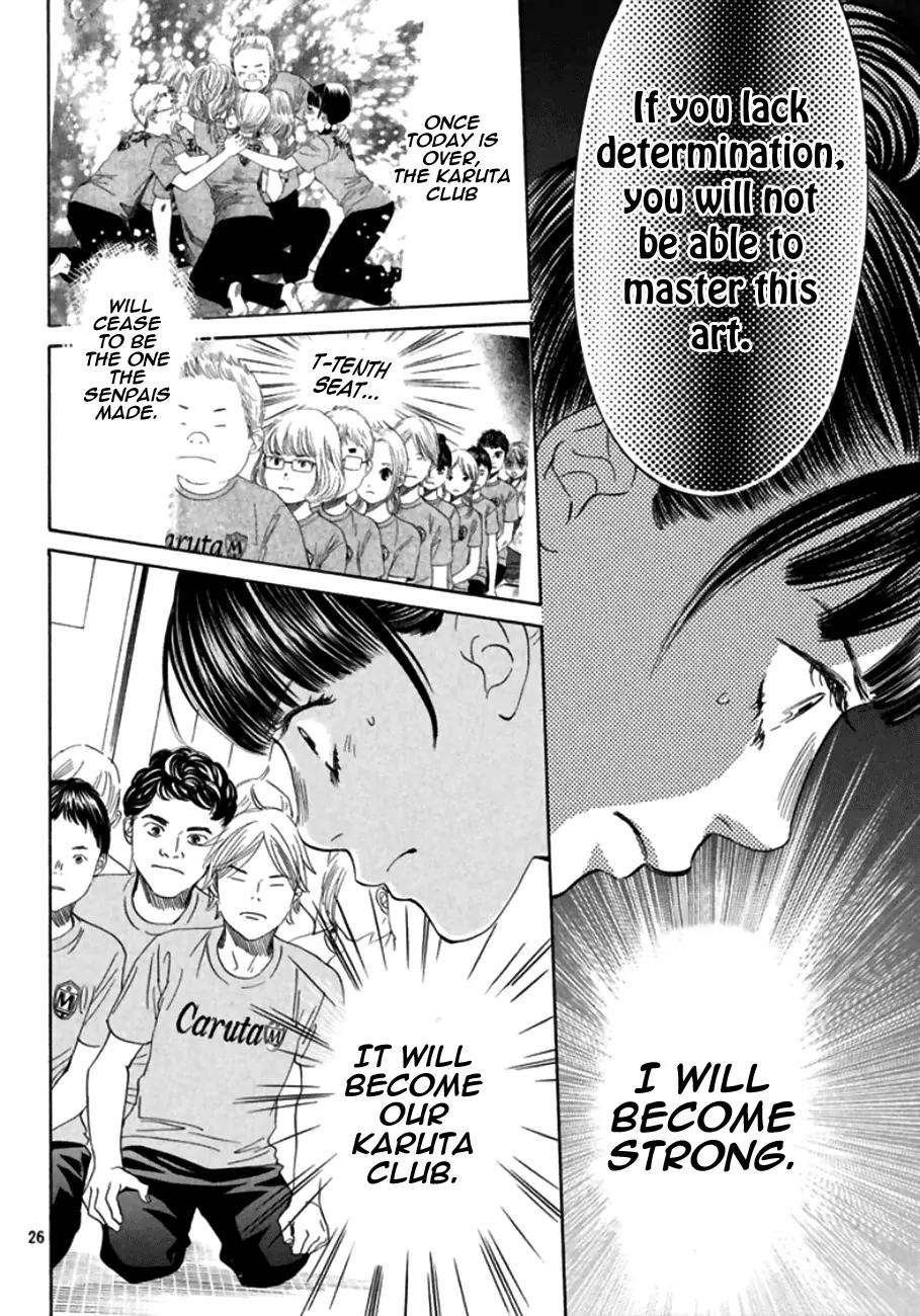 Chihayafuru Chapter 170 page 24 - Chapter 170