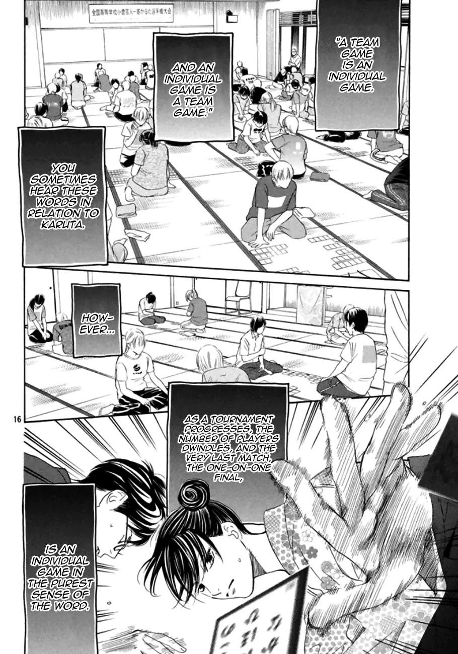 Chihayafuru Chapter 171 page 16 - Chapter 171
