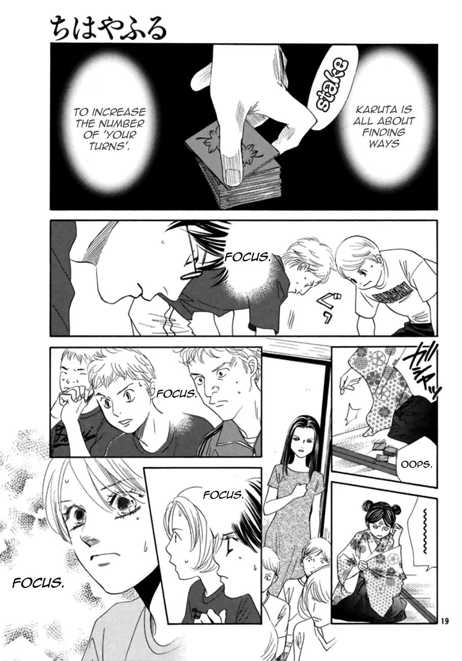 Chihayafuru Chapter 172 page 19 - Chapter 172
