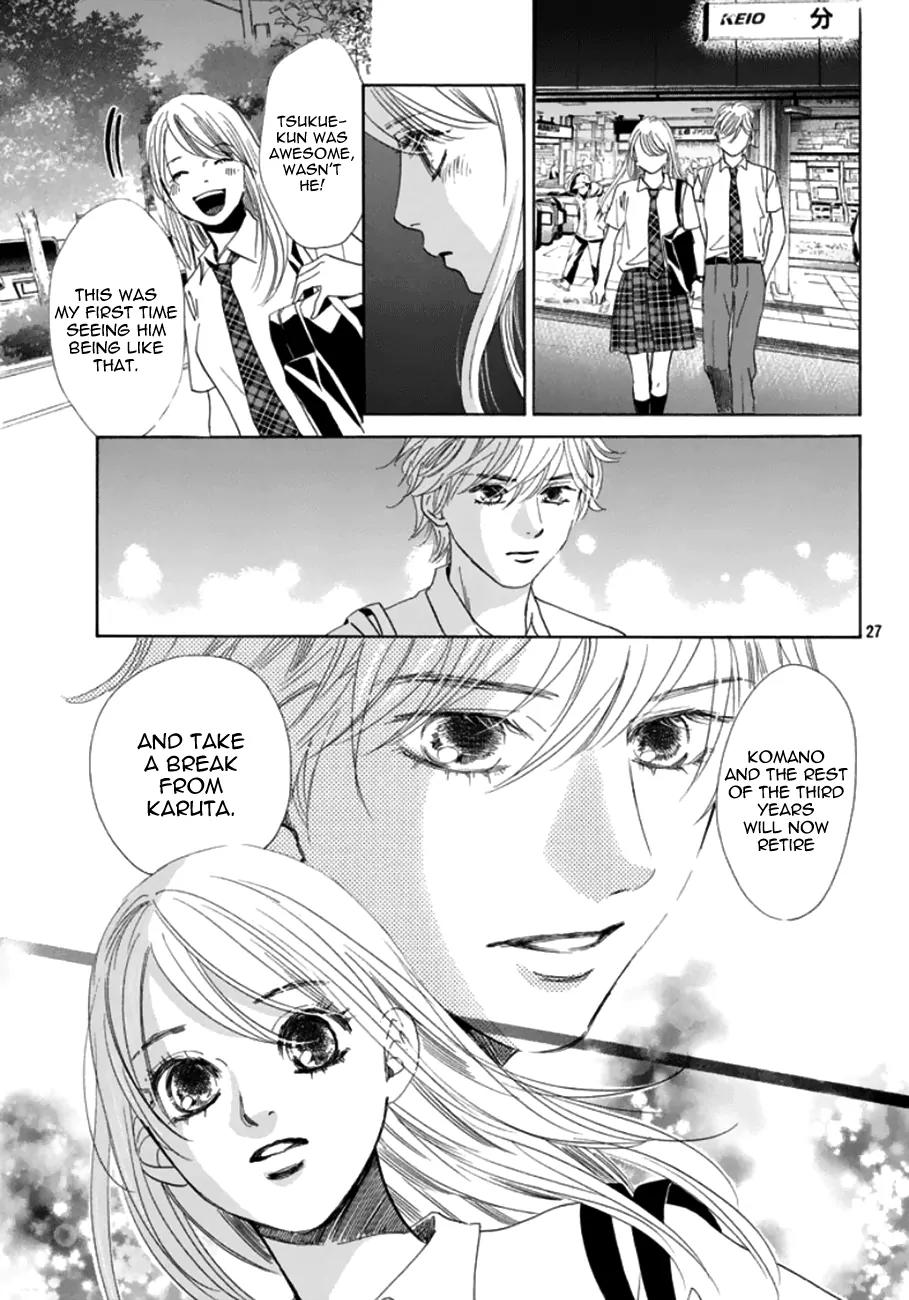 Chihayafuru Chapter 174 page 28 - Chapter 174