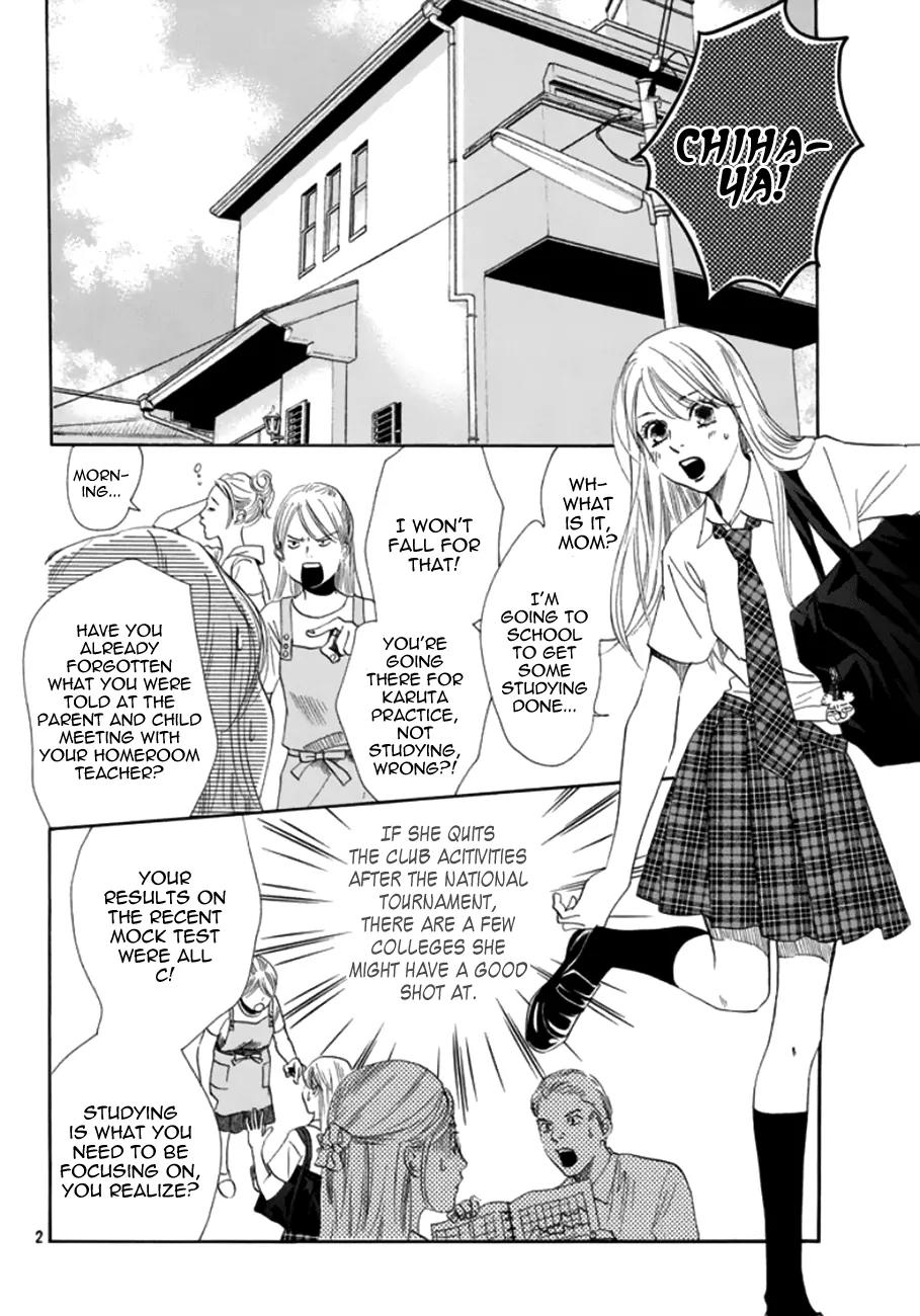 Chihayafuru Chapter 174 page 3 - Chapter 174
