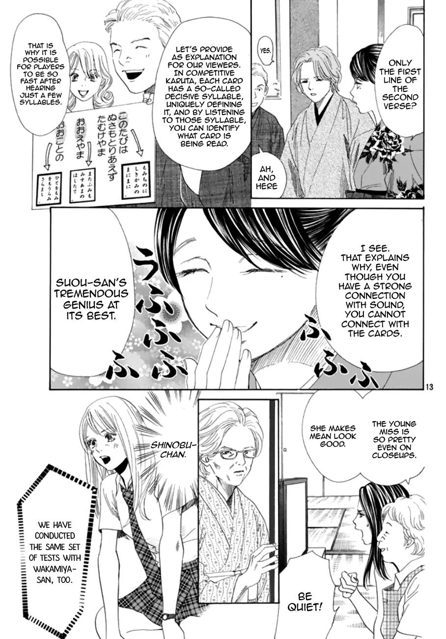 Chihayafuru Chapter 175 page 12 - Chapter 175