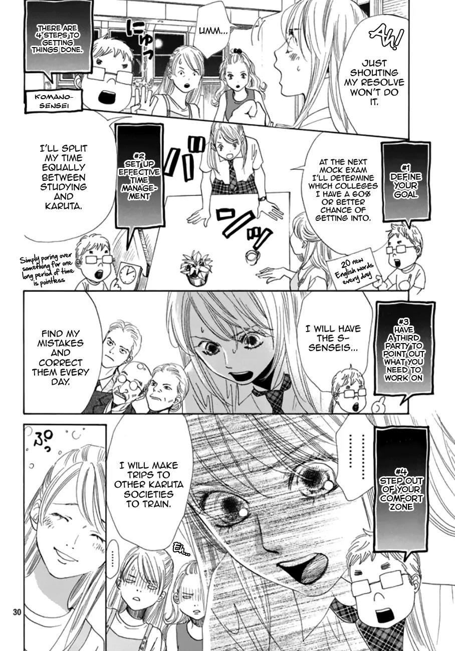 Chihayafuru Chapter 175 page 28 - Chapter 175