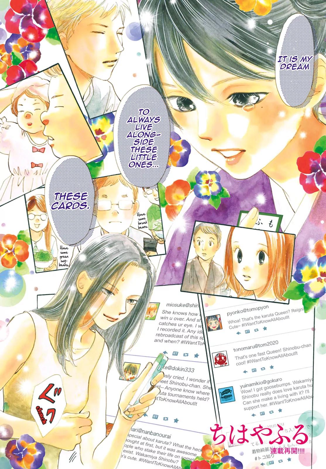 Chihayafuru Chapter 176 page 2 - Chapter 176