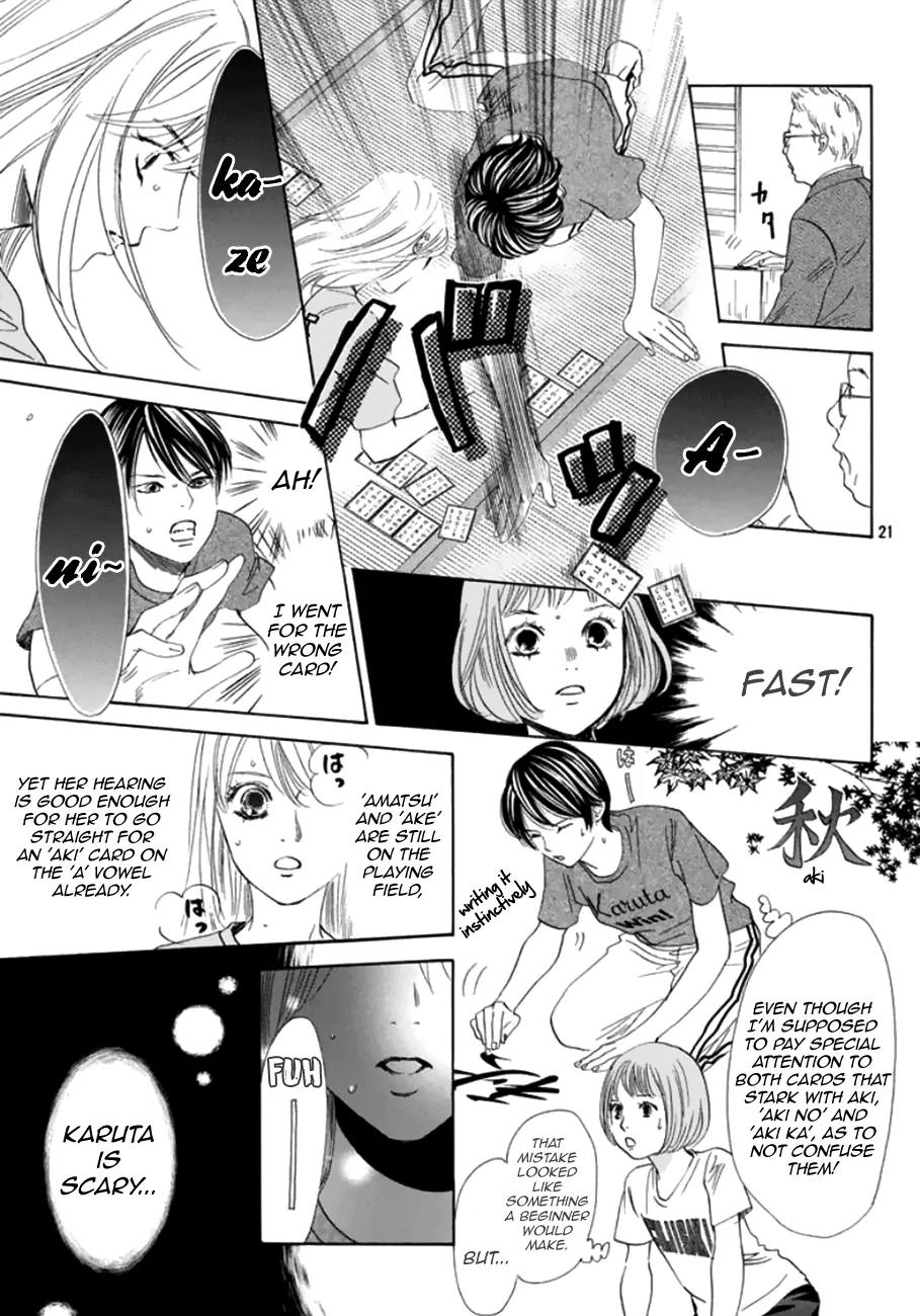 Chihayafuru Chapter 180 page 21 - Chapter 180