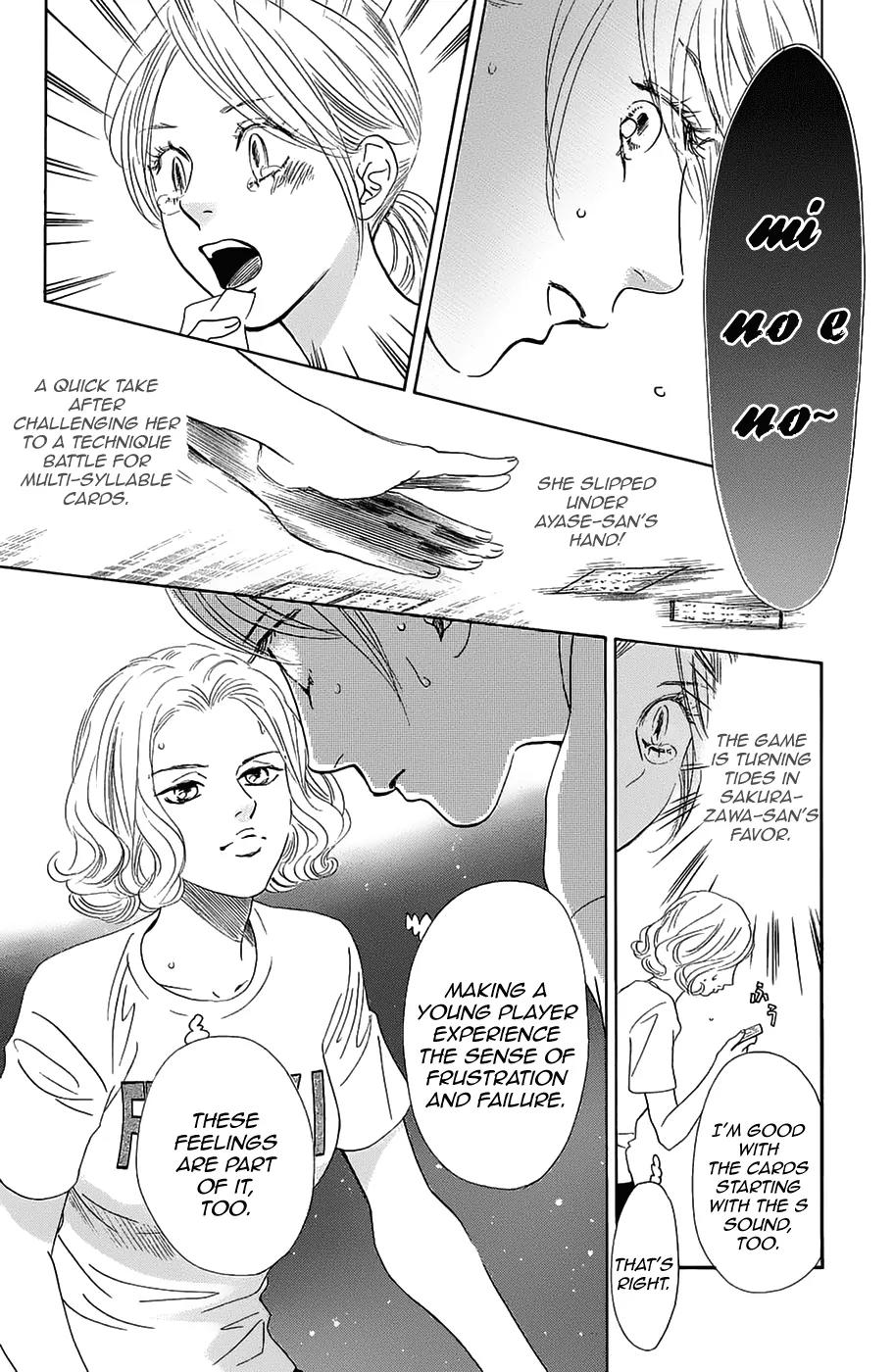 Chihayafuru Chapter 182 page 27 - Chapter 182