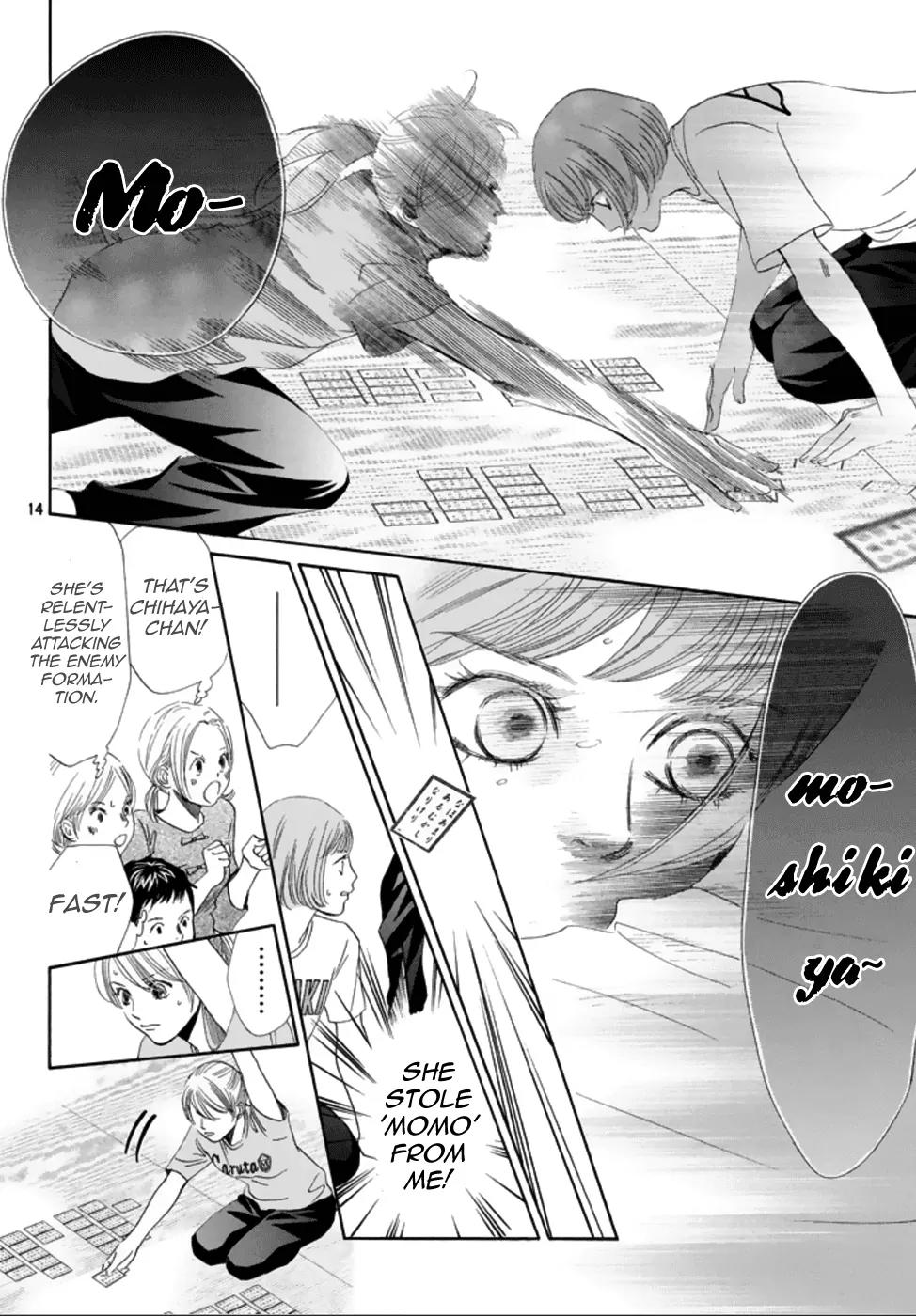 Chihayafuru Chapter 185 page 14 - Chapter 185