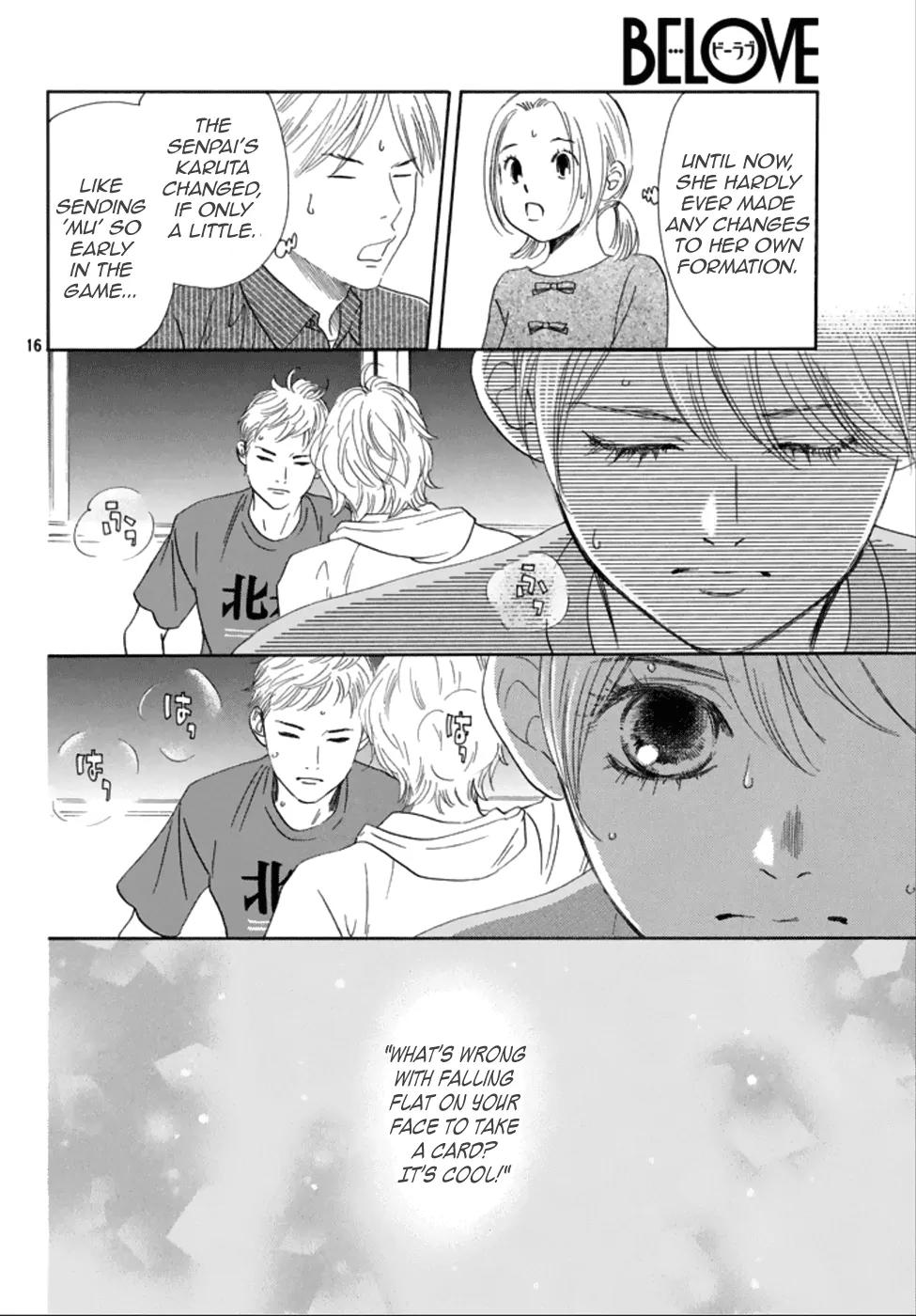 Chihayafuru Chapter 185 page 16 - Chapter 185