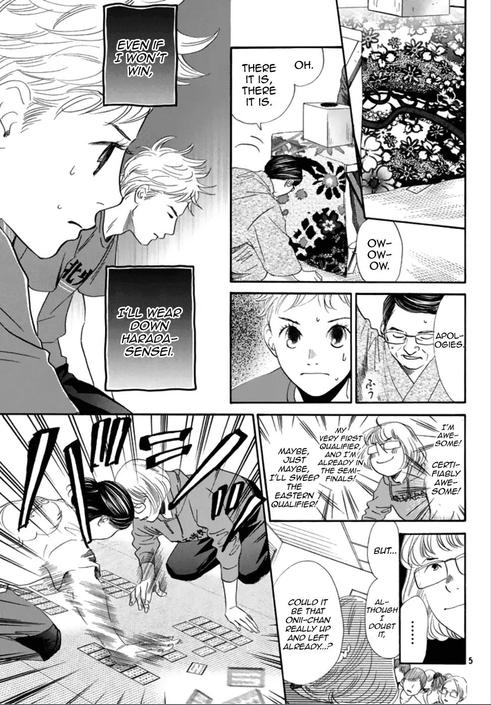 Chihayafuru Chapter 185 page 5 - Chapter 185