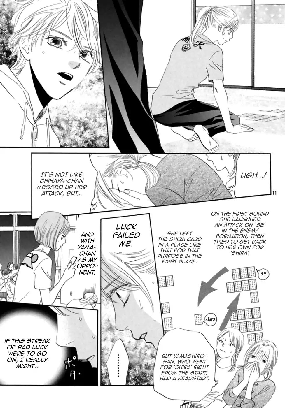 Chihayafuru Chapter 186 page 12 - Chapter 186