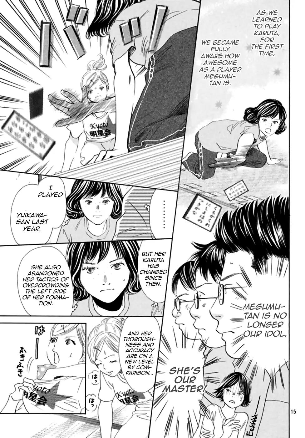 Chihayafuru Chapter 186 page 16 - Chapter 186