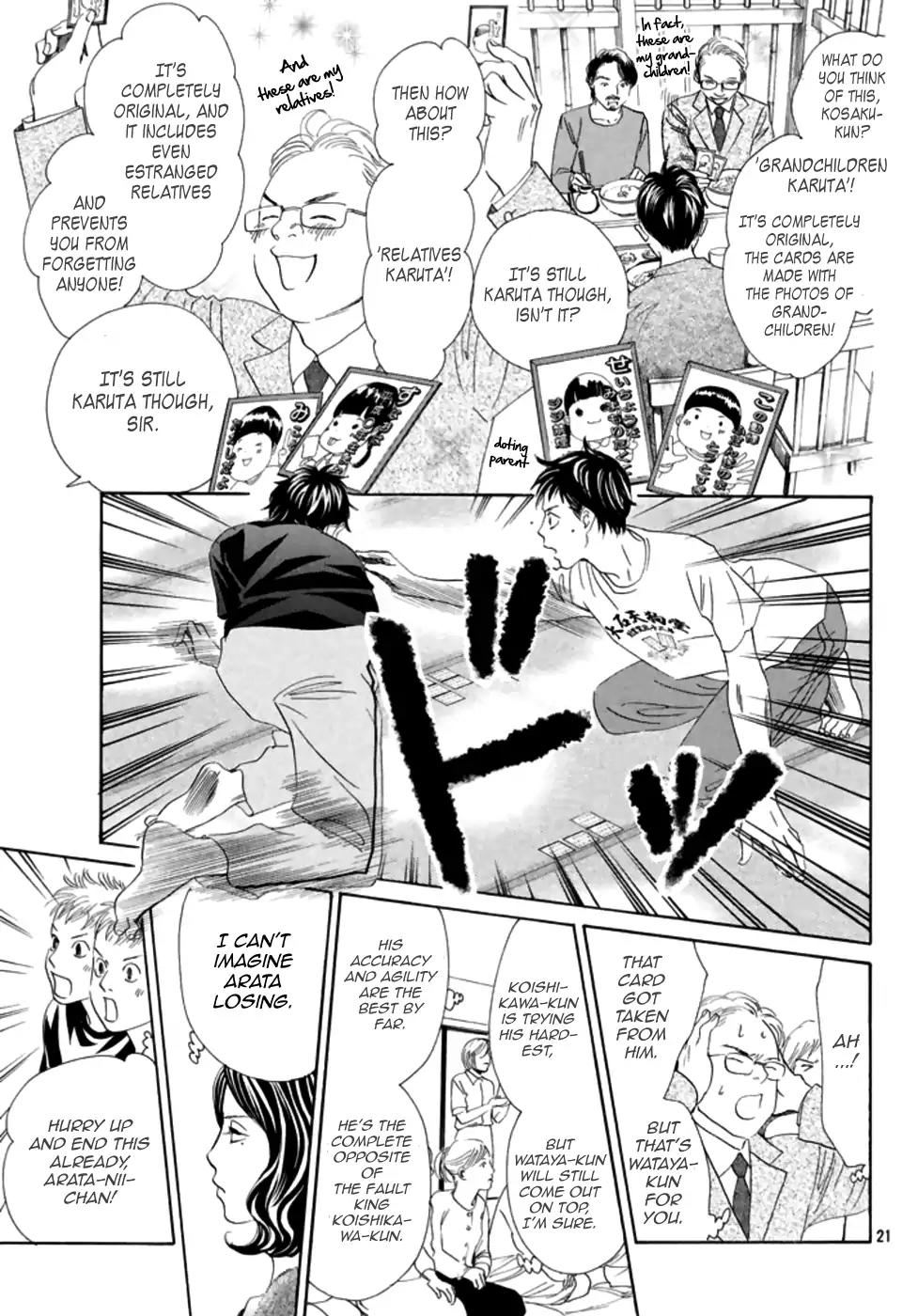 Chihayafuru Chapter 186 page 22 - Chapter 186