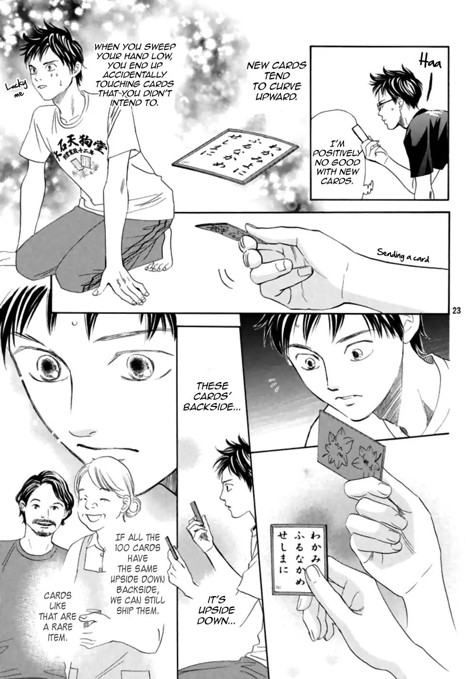 Chihayafuru Chapter 186 page 24 - Chapter 186