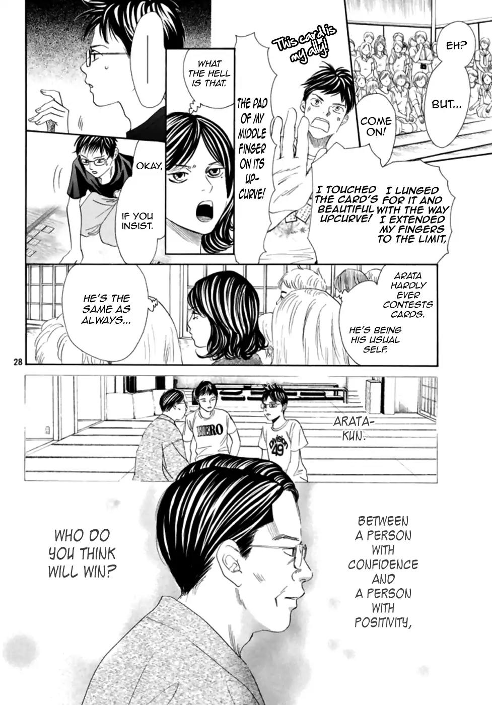 Chihayafuru Chapter 186 page 29 - Chapter 186